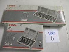 (2 Sets) Bosch Unused Auger Bits