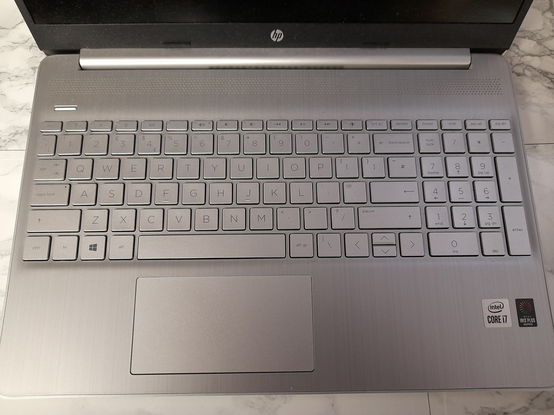 HP laptop, Model 15s-fq1006na, Serial Number 5CD039PY2L, with Intel Core i7, no charger - Image 3 of 4