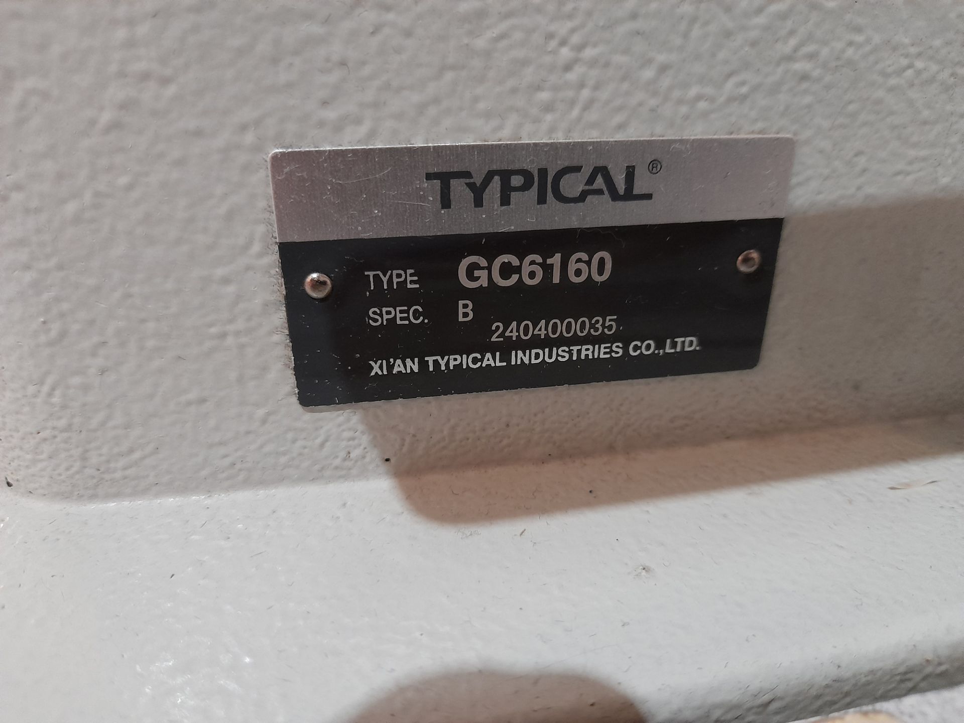 Typical GC 6160 single phase lockstitcher - Image 3 of 7
