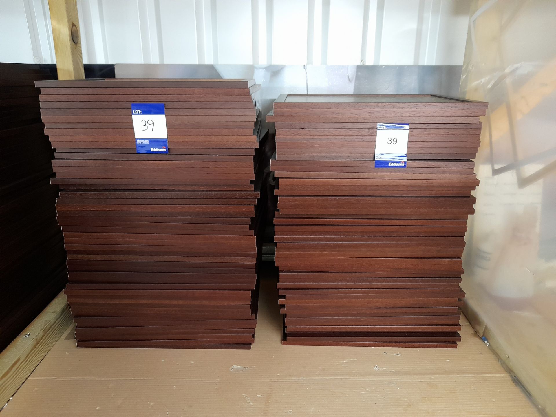 Approximately 100 x wooden frames