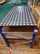 Steel frame workbench to mezzanine (1800x960)