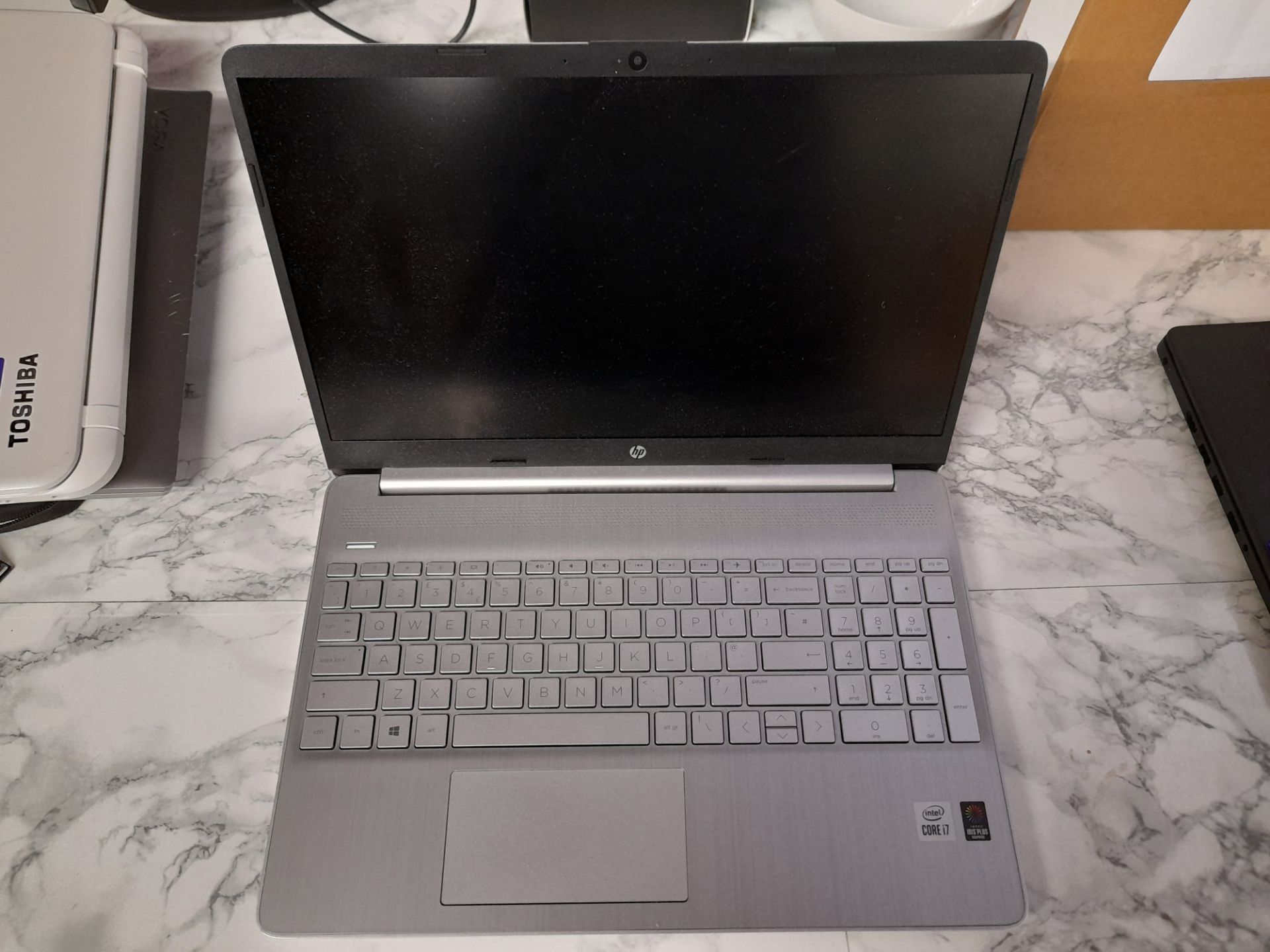 HP laptop, Model 15s-fq1006na, Serial Number 5CD039PY2L, with Intel Core i7, no charger - Image 2 of 4