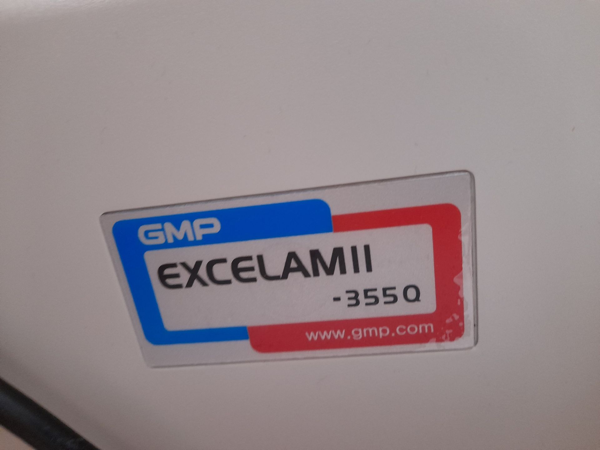 GMP Excelam Mk II - 355 Q laminator, max. laminating width 350mm, Serial Number EG 00105K, 240V - Image 4 of 5