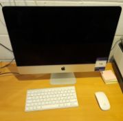 Apple iMac 21.5”, Late 2013, Model A1418, EMC, 2742, Serial Number C02NC5E5F8J3