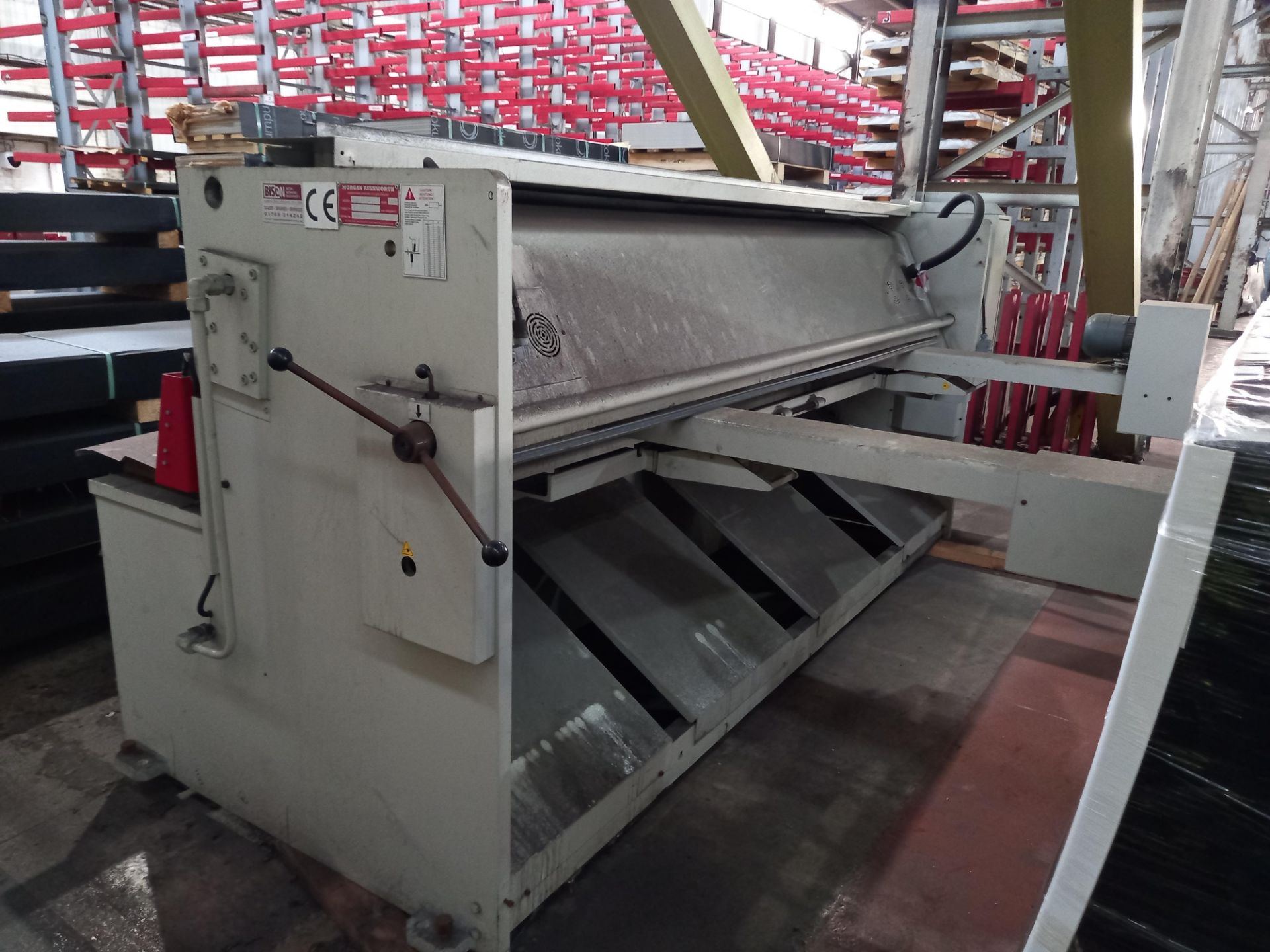 2011 Morgan rushworth HSGS 3100/6 Hydraulic Guillotine and conveyor - Image 9 of 13