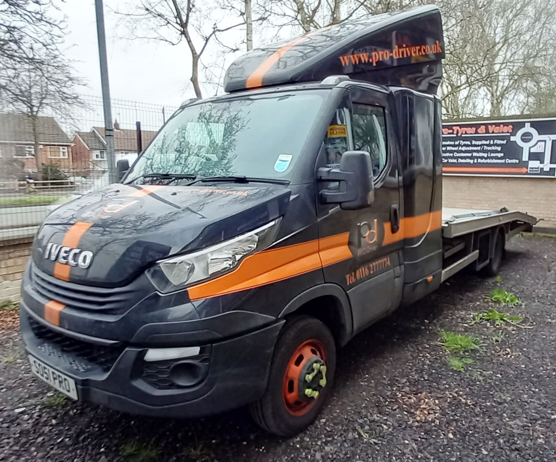 Iveco Daily 5.2 Ton Vehicle Transporter with Sleeper Cab, Registration SO51 PRO, First Registered: - Image 3 of 14