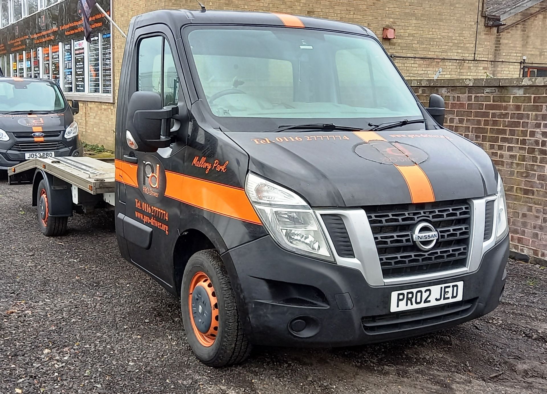 Nissan NV400 3.5 Ton Vehicle Transporter, Registration PR02 JED, First Registered September 2016,