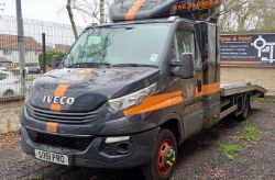 Iveco Daily & Nissan Vehicle Transporters, Ford Torneo Custom Minibus & Ford Transit 350 Race Preparation Vehicle
