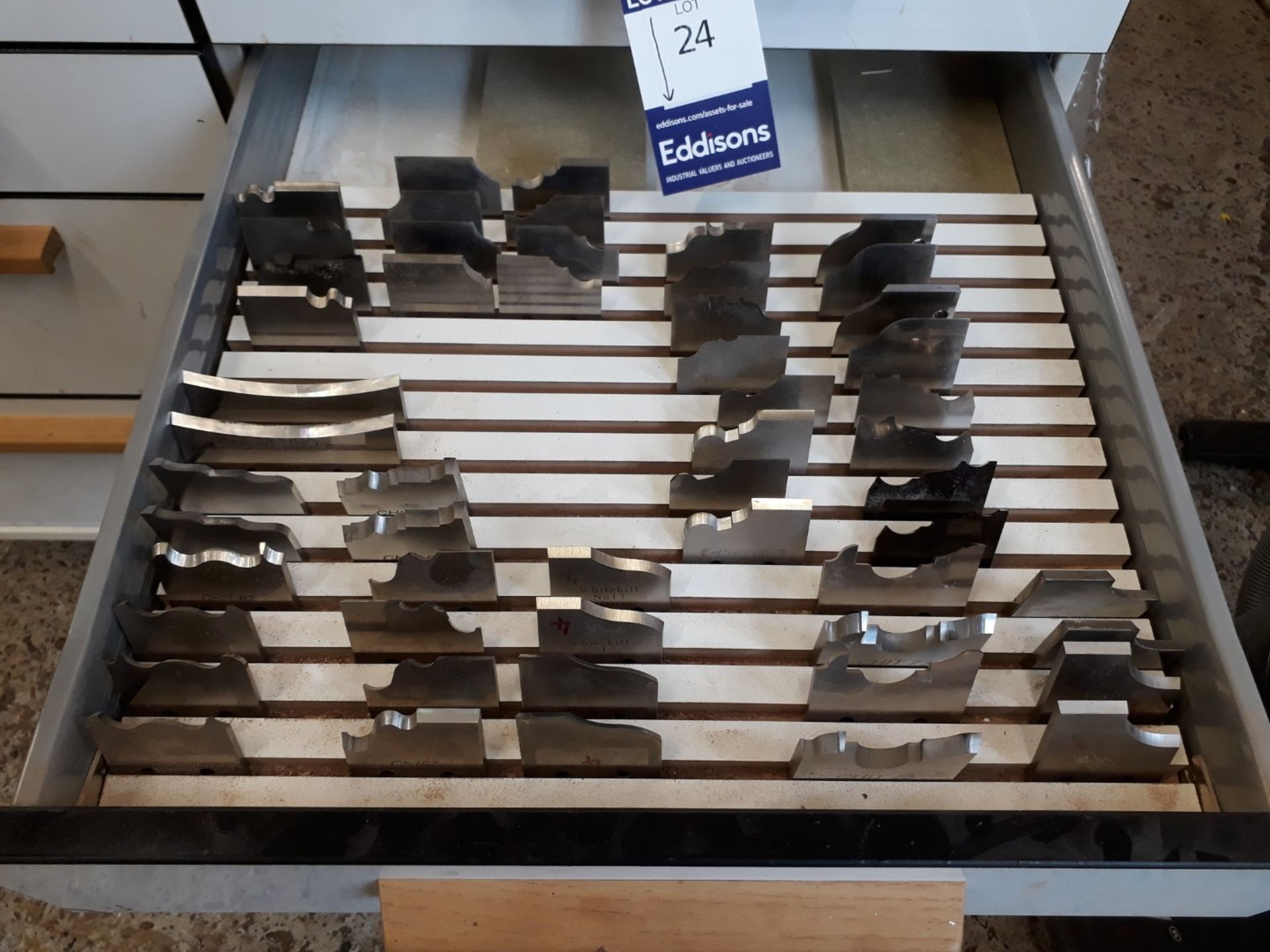 2 drawers of assorted profile cutters - Image 2 of 2