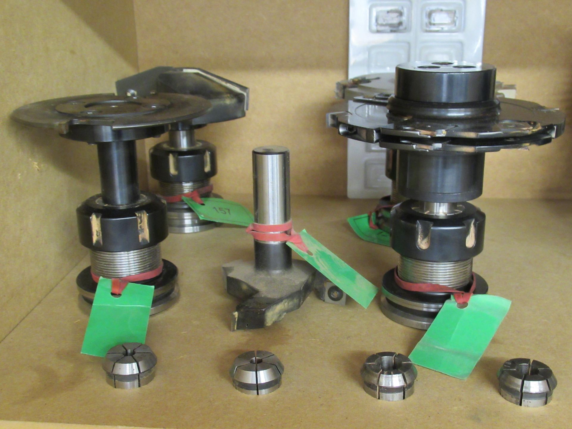 5 shelves of machine tooling suitable for lot 1 - Image 2 of 22