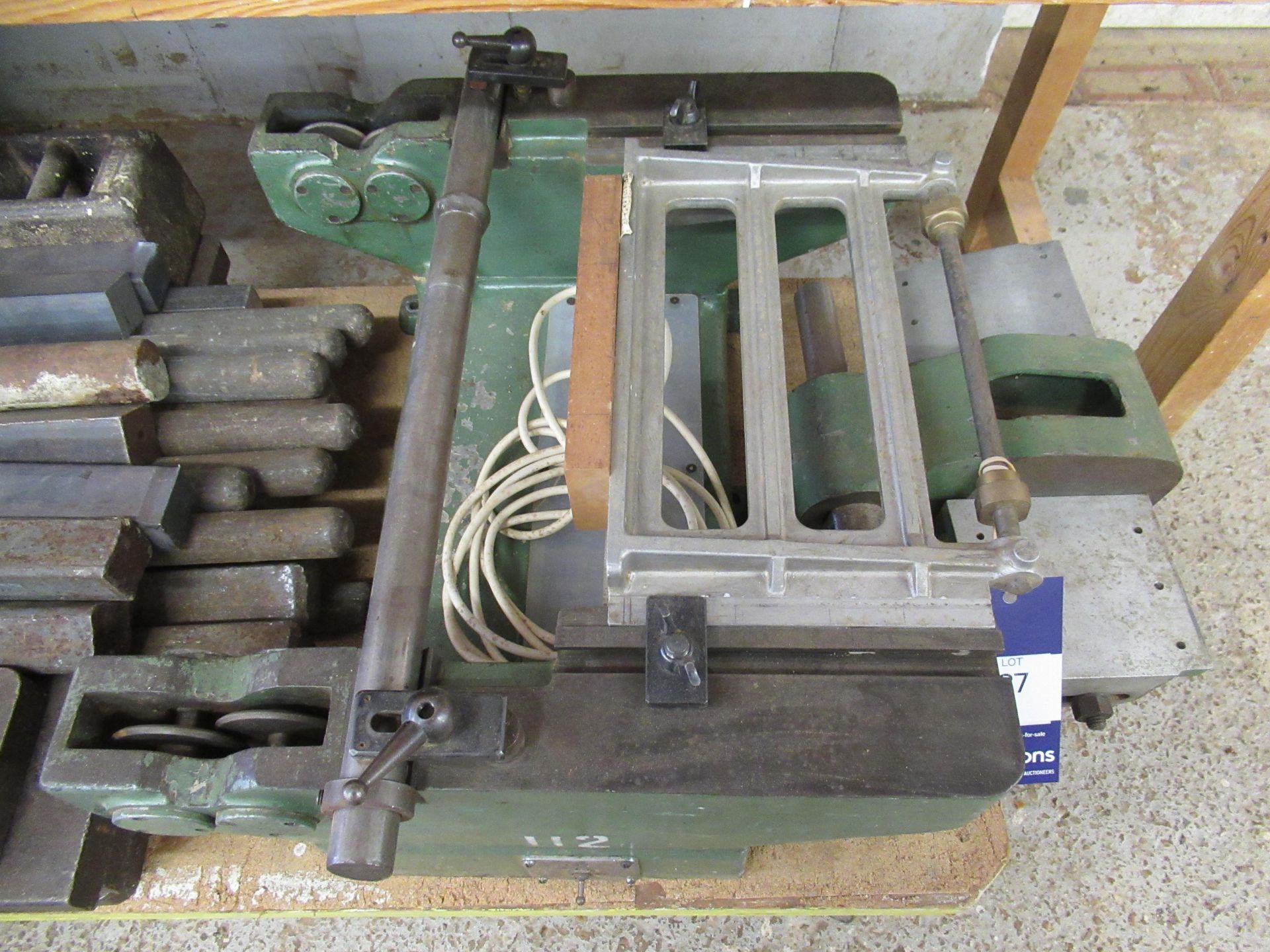 2x Wadkin benchtop block setters - Image 2 of 3