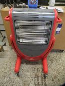 An Elite Heat mobile heater 240V
