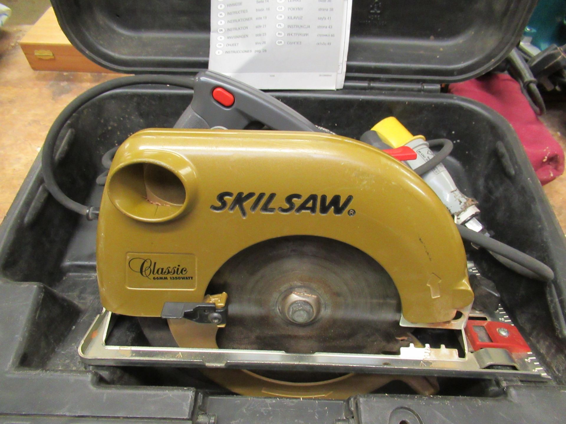 Skil circular saw 'classic' 66mm, 110V, in case