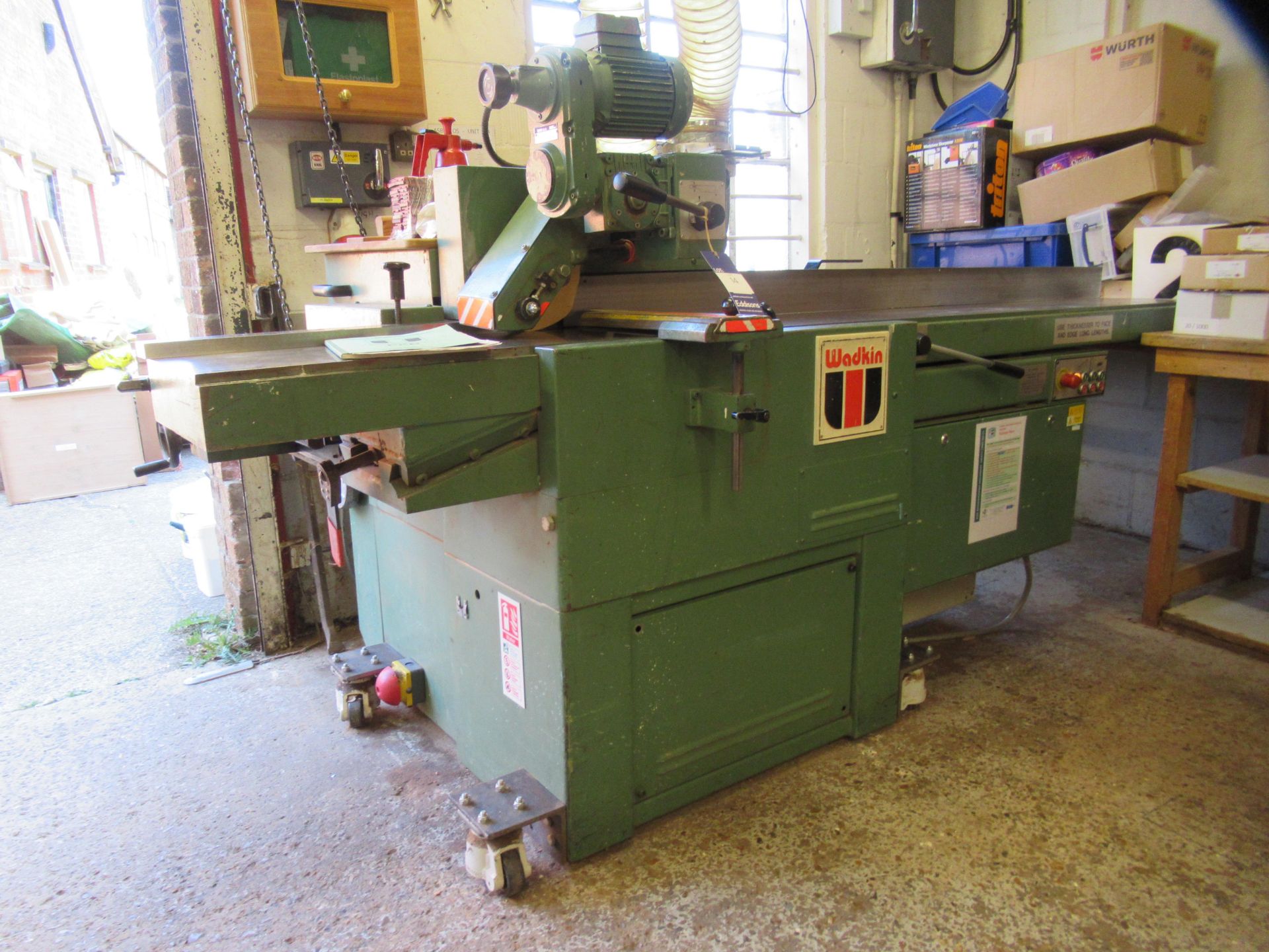 Wadkin PAR 3 phase planer/thicknesser