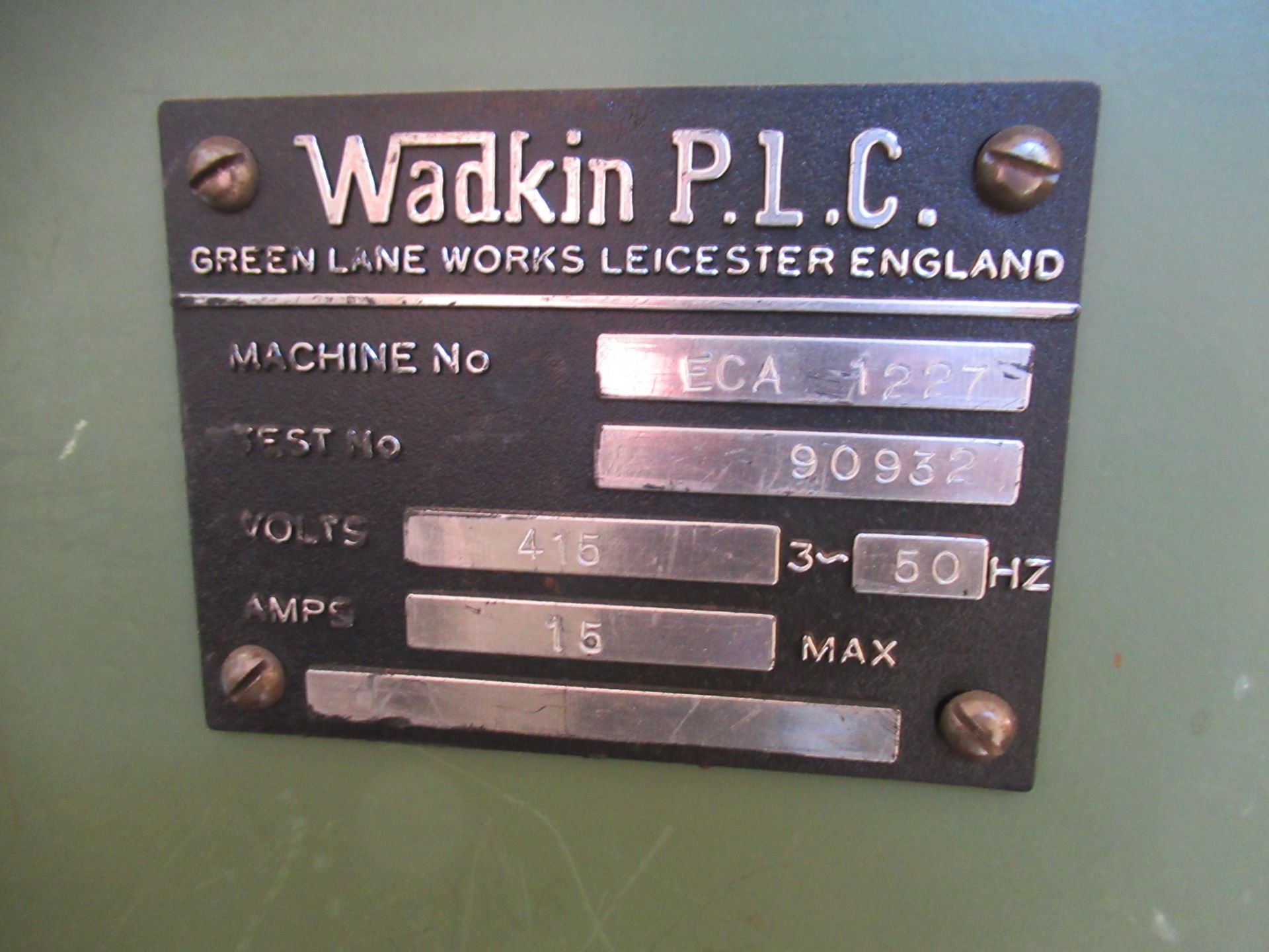 Wadkin ECA single end 5 head tenoner with auto braking - Image 8 of 13