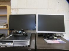 Acer and LG monitors