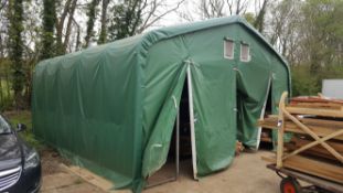 Dancover 6m x 6m wood protection tent
