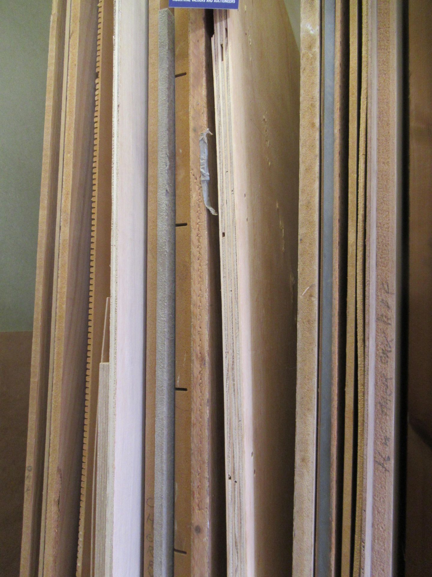 Qty of assorted timber sheets - Image 2 of 4