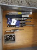 Quantity of mortice chisels and augers