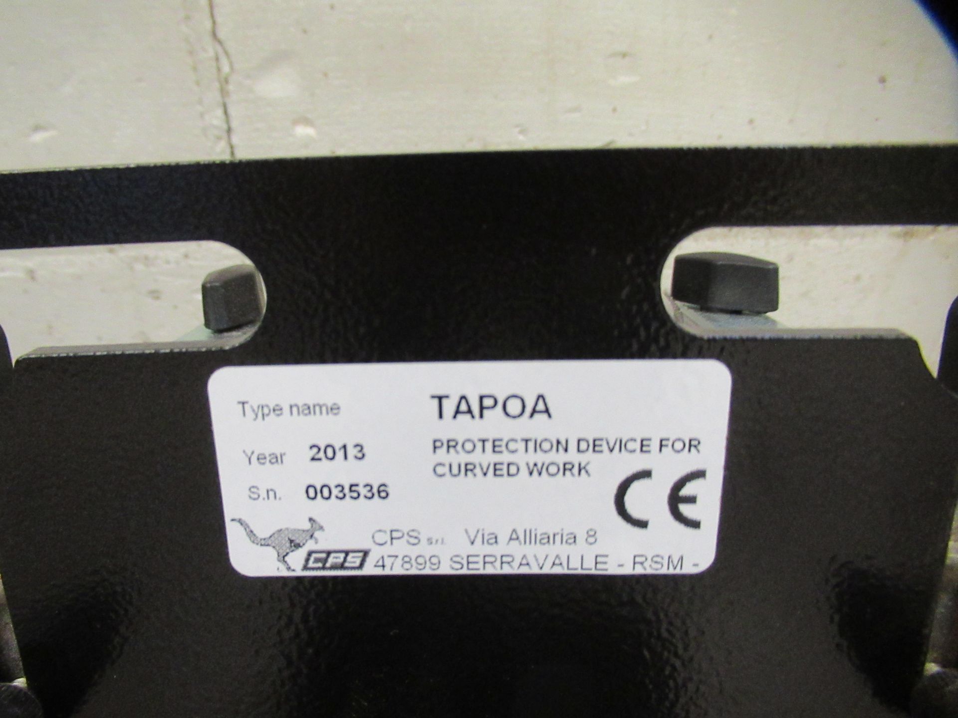 New and unused CPS Tapoa spindle moulder ring fence. Suitable for use with Martin T27 Lot 4. - Image 4 of 4