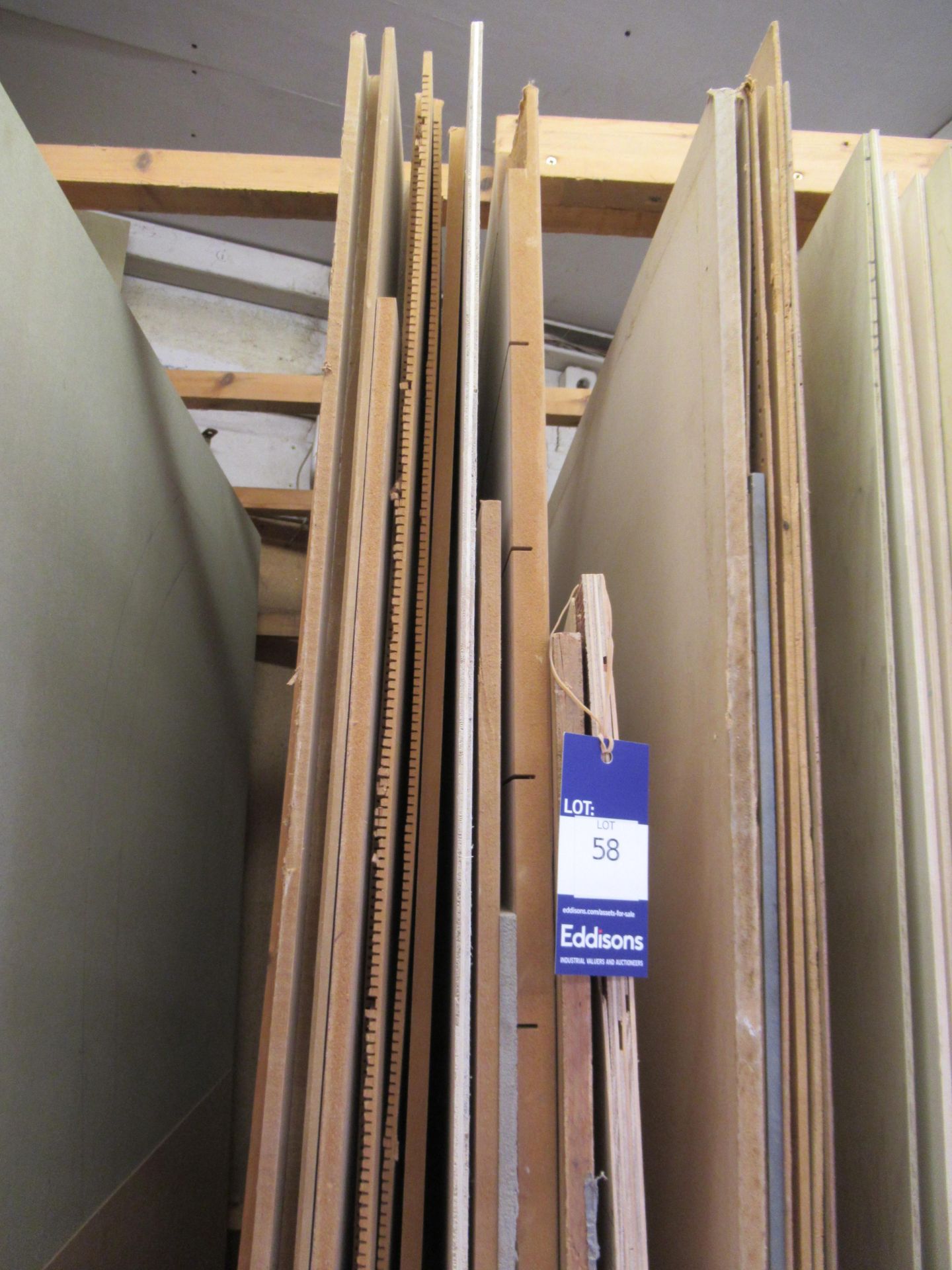 Qty of assorted timber sheets - Image 4 of 4