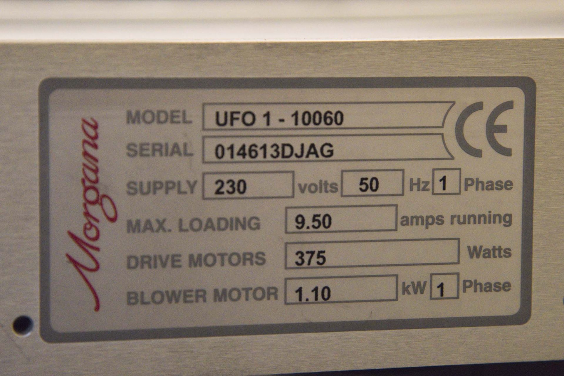 Morgana UFO 1 Folder SRA2 Serial No. 014613DJAG with crossfolder UFO 5 Serial No. 035105WKAB - Image 4 of 4