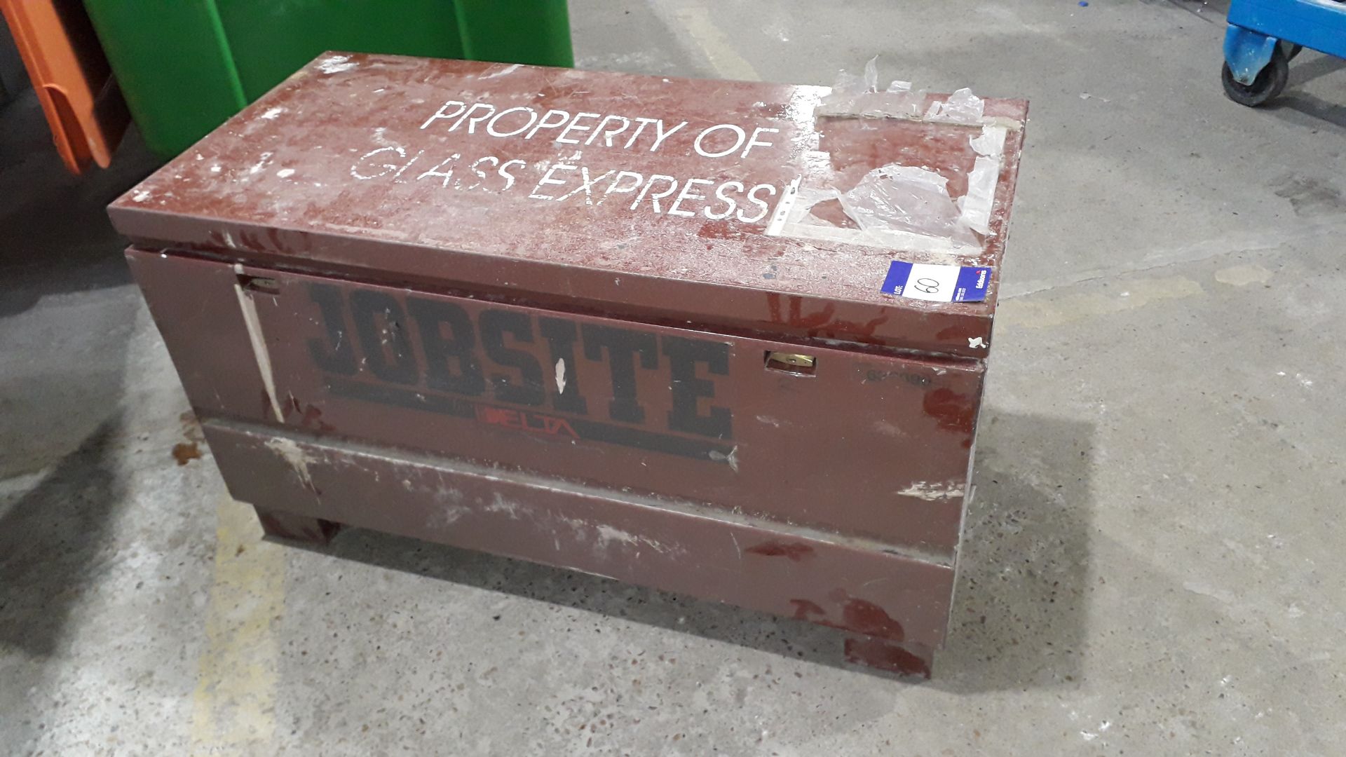 Steel Site Tool Box without keys