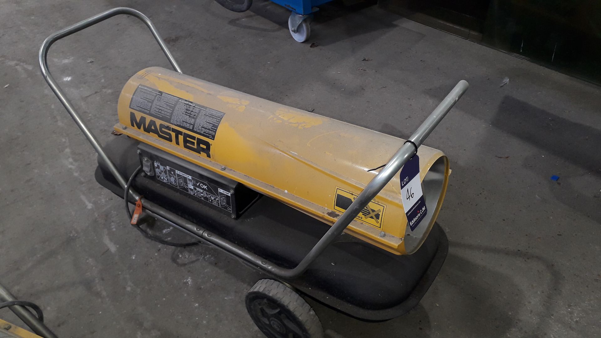 MCS Master B150CEDDU Diesel Fired Space Heater (2016)