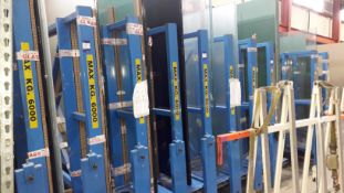 Floor Standing 96 Ton Floor Standing Pallet Materials Rack comprising 2 x fixed Sections & 10