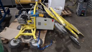 RBB Ventosa Glass Suction Plate Lifter Serial Number 7116-08 (2008) with Extension Arms