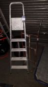 Steel Sack Trolley and Aluminium Step Ladder
