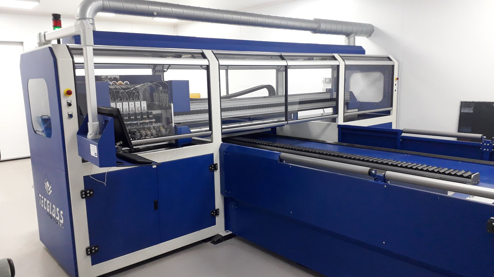 Tecglass Vitro-Jet CR MA-35/16 Ceramic Digital Glass Printing Machine, Serial Number 260.039. 2015 - Image 2 of 16