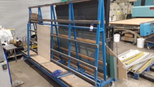 Steel A Frame Glass Trolley 1500kg 3200mm