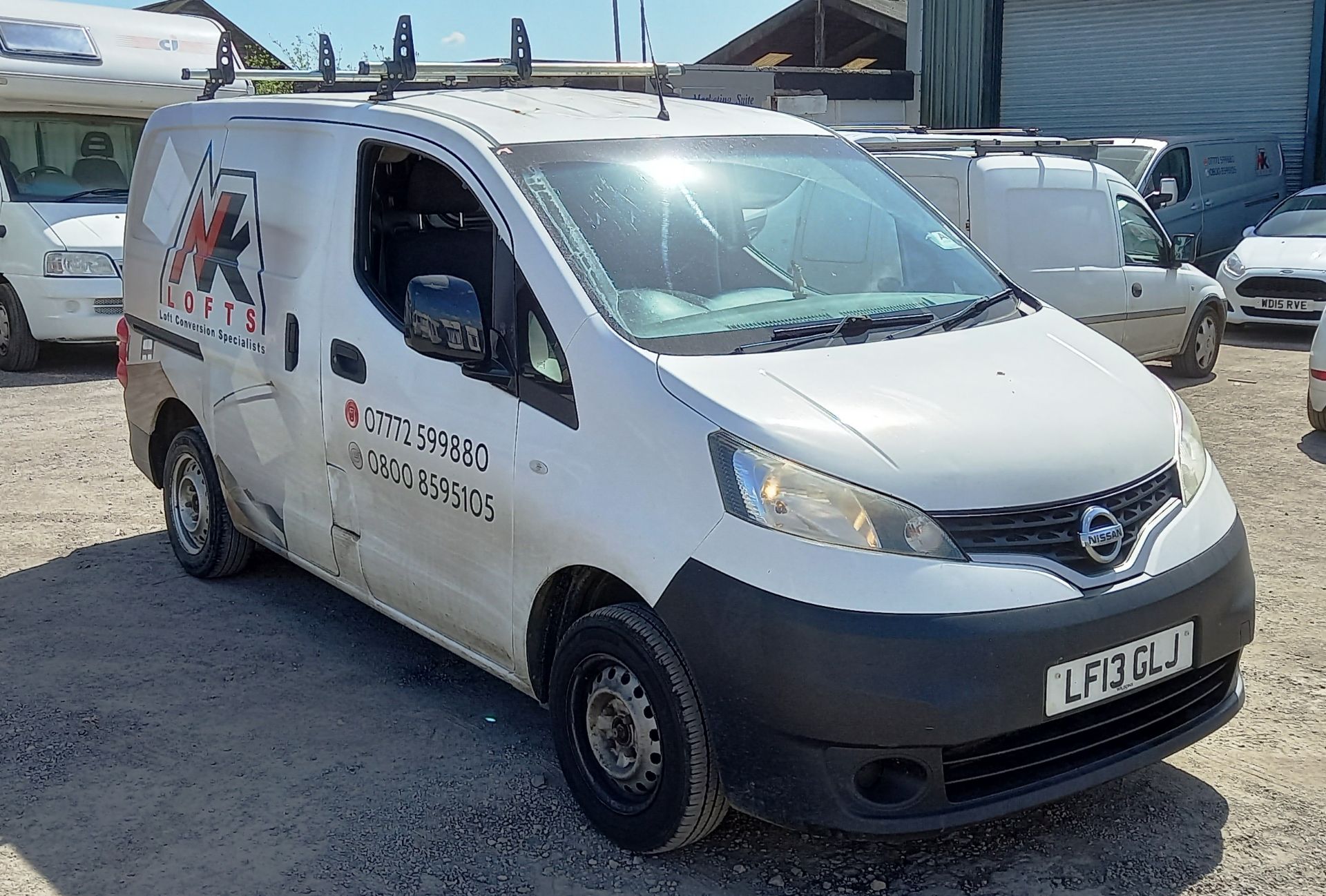 Nissan NV200 1.5 dCi SE Van, registration LF13 GLJ - Image 4 of 8