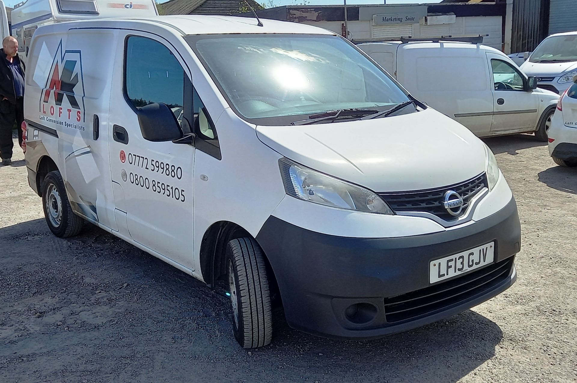 Nissan NV200 1.5 dCi SE Van, registration LF13 GJV - Image 4 of 7