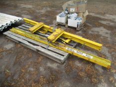 A forklift lifting beam SWL 500kg
