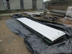 2x packs of cladding sheets.