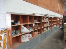 Contents of Pidgeon holes