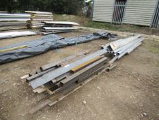 2x pallets of various metal work