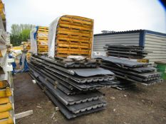 Part of a cancelled order to include cladding, roofing, guttering etc.