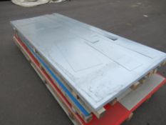 Quantity of metal sheeting and offcuts of various lengths and widths (the max being 3000mm x 1220mm.