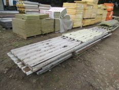 Various cladding sheets and roof lights x5 pallets of cut offs