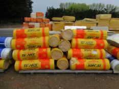 A pallet of insulation 
