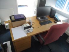 Contents of an office