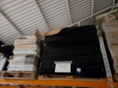 Quantity of stock to one shelf (two pallets) to include ceiling tiles and LED ceiling lights for