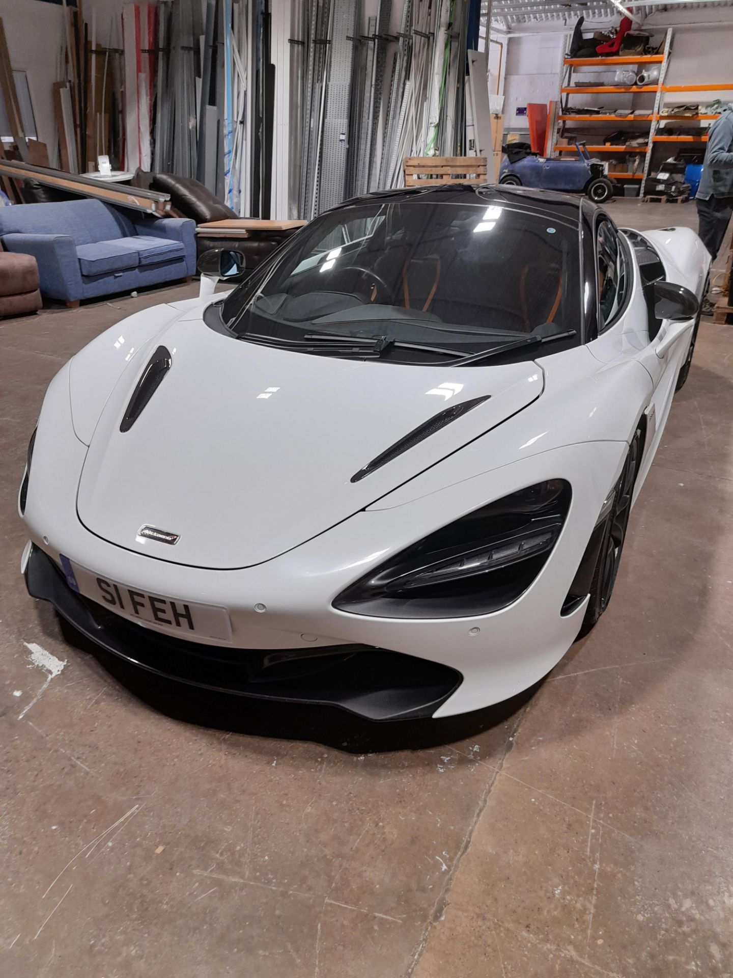 McLaren 720 Coupe 4.0 V8 petrol, Registration: S1 - Image 15 of 37