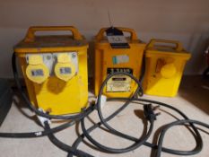 3 x various site transformers