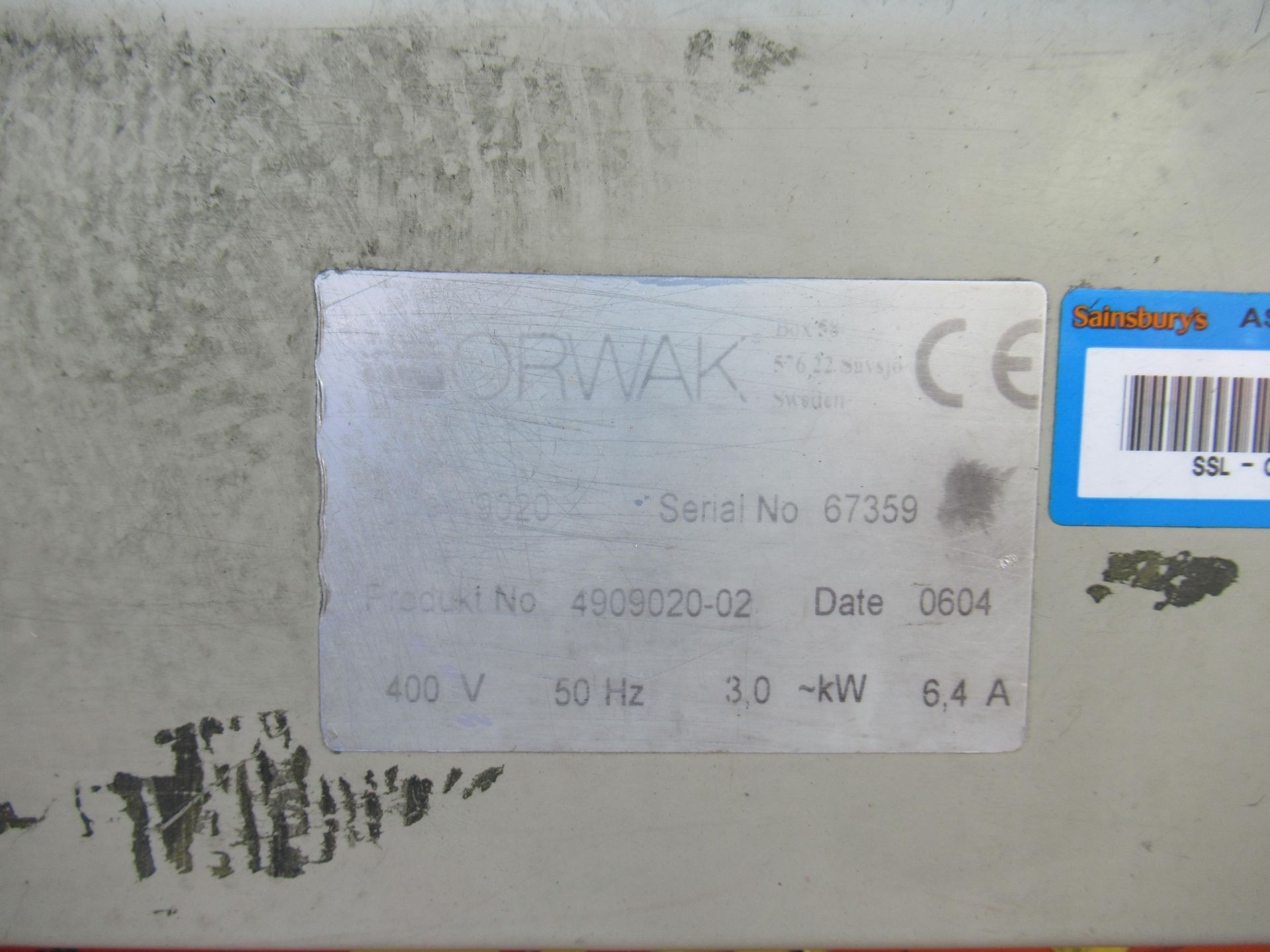 An Orwak 9020s Triple Chamber Baler - Image 7 of 8