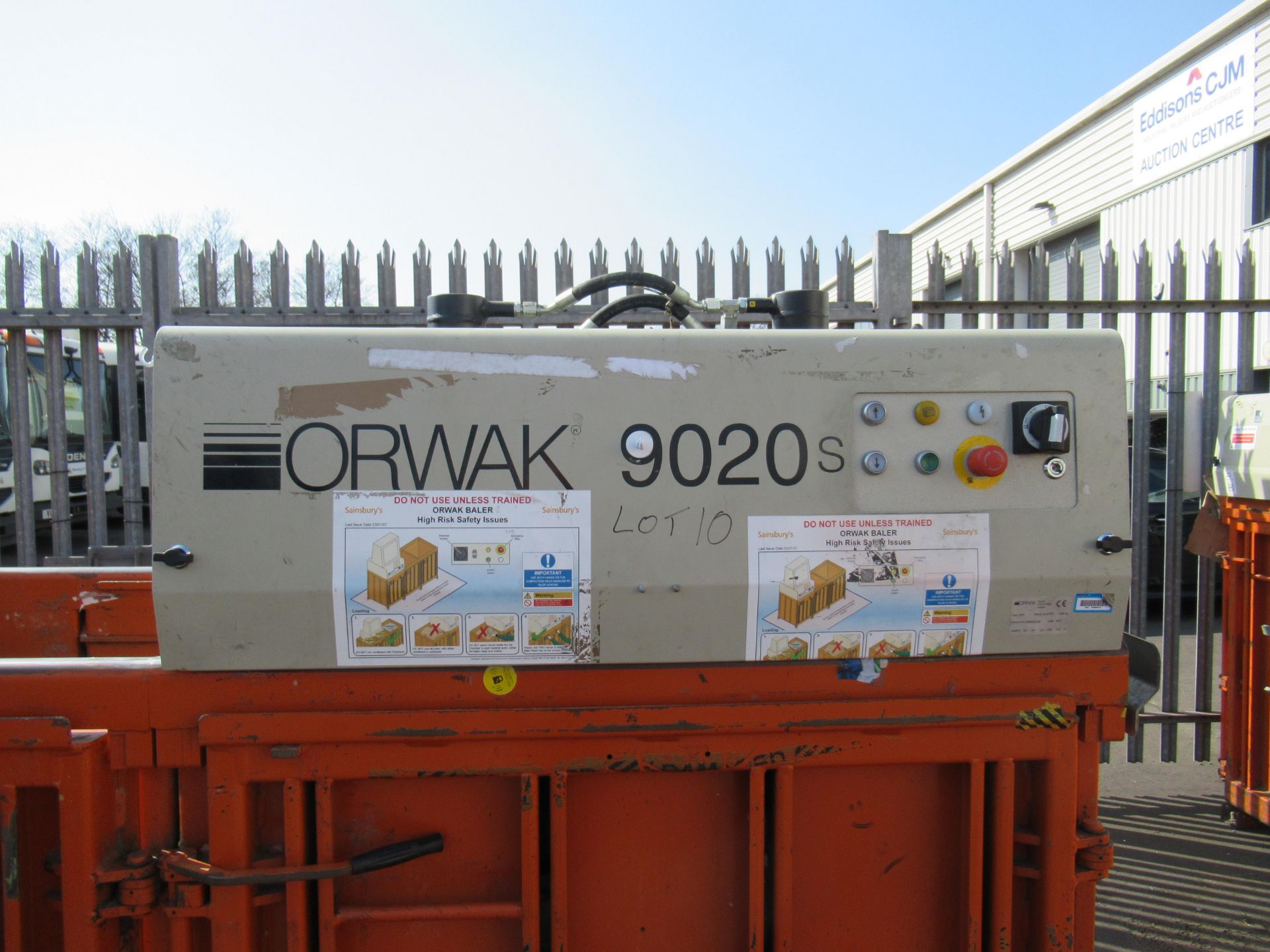 An Orwak 9020s Triple Chamber Baler - Image 6 of 8