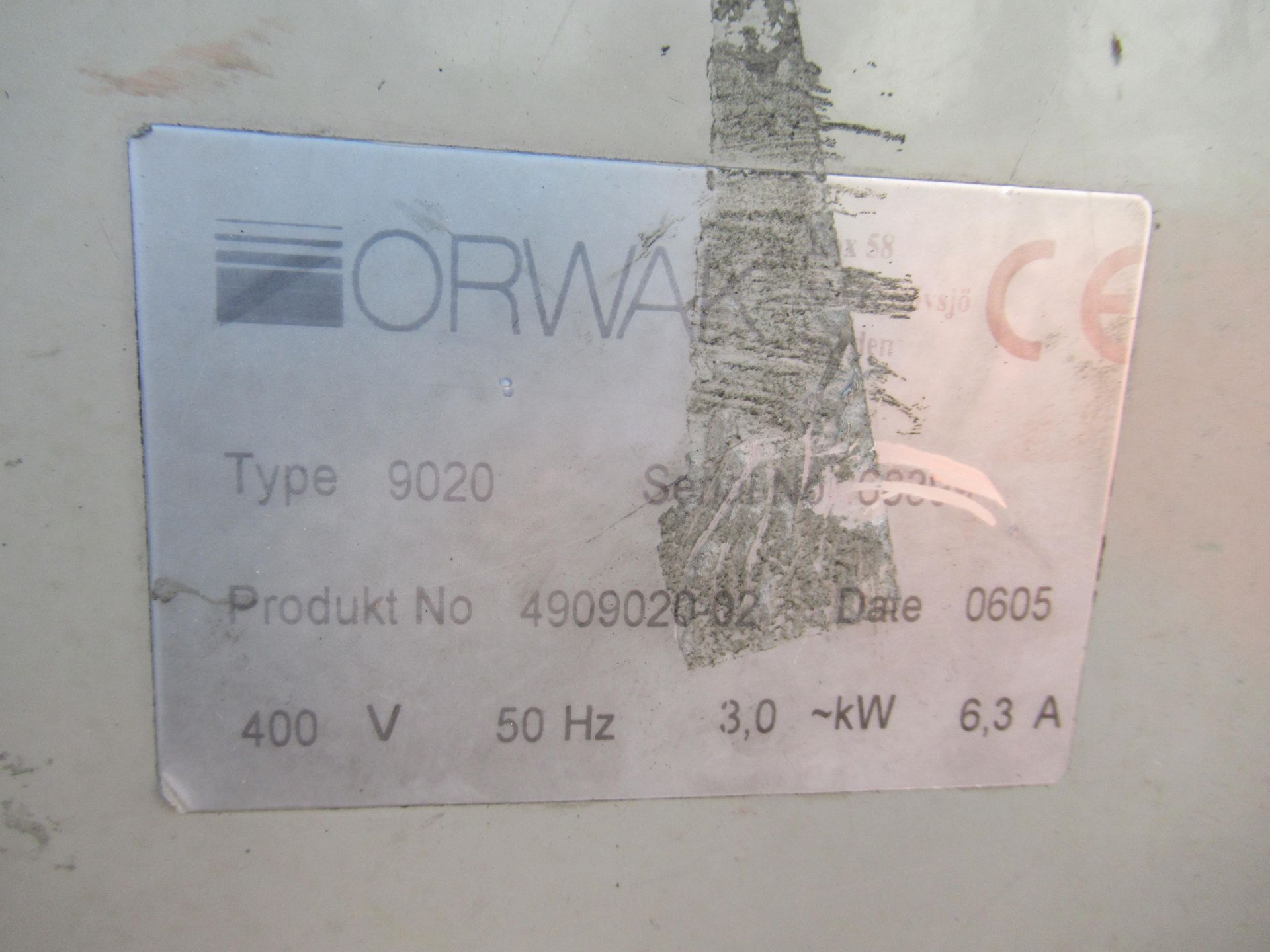 An Orwak 9020 Double Chamber Baler - Image 7 of 9